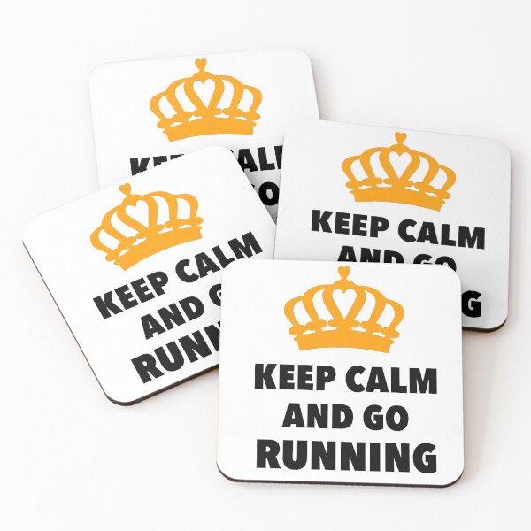 Item preview, keep calm and go running designed and sold by AndrewPlus.