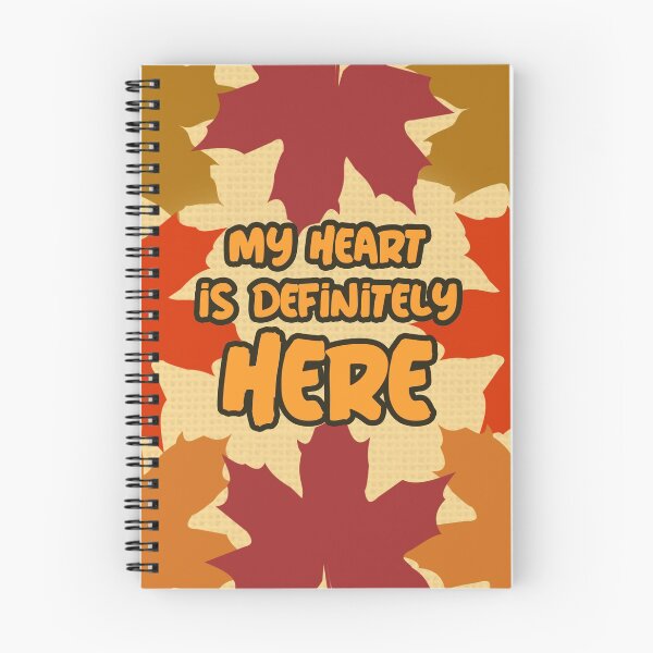 Item preview, My Heart is Definitely Here - Autumn Season designed and sold by MoonsmileProd.