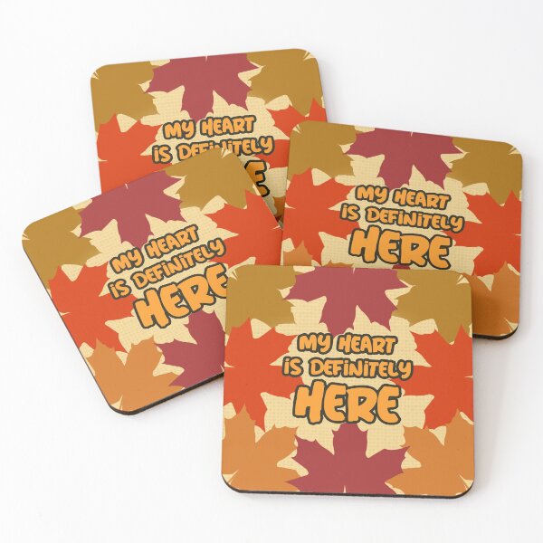 Item preview, My Heart is Definitely Here - Autumn Season designed and sold by MoonsmileProd.