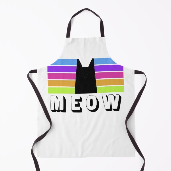 Item preview, cat retro vintage rainbow designed and sold by pirminio.