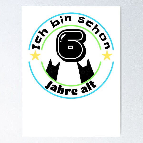 Artikelvorschau, 6 Jahre alt Kinder Geschenk Katze entworfen und verkauft von pirminio.