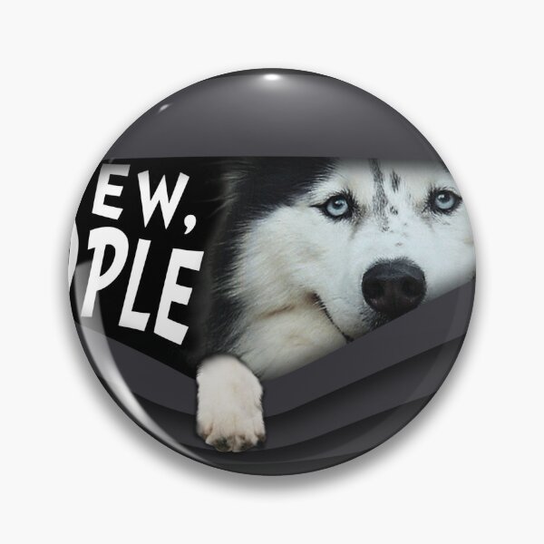 Item preview, Siberian Husky Ew People designed and sold by MonaMortiz.