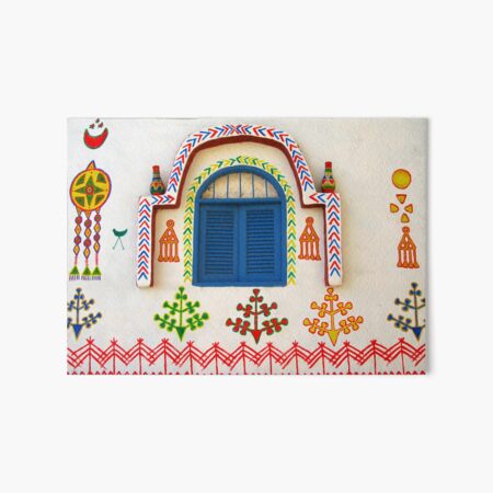 Artistic Facade - Nubian Village Art Board Print