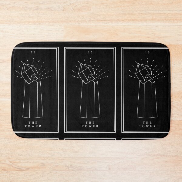 Item preview, The Tower - Potions Tarot Card designed and sold by Potions.