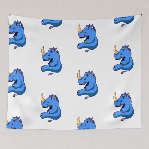 Item preview, unicorn cute rhino logo designed and sold by pirminio.