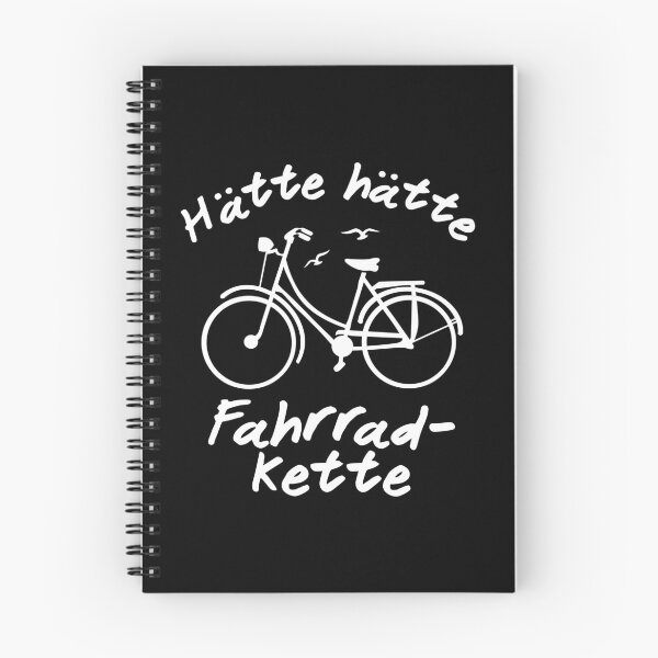 Item preview, Hätte Hätte Fahrradkette - Funny German Phrase designed and sold by CanadianUnicorn.