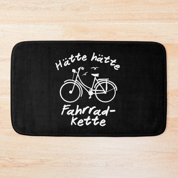 Item preview, Hätte Hätte Fahrradkette - Funny German Phrase designed and sold by CanadianUnicorn.