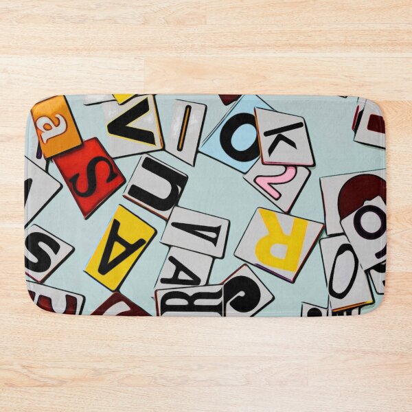 Item preview, Letters Pattern designed and sold by Cheeoh.
