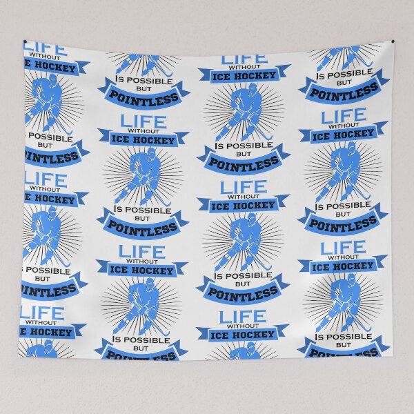 Item preview, ice hockey life saying designed and sold by pirminio.