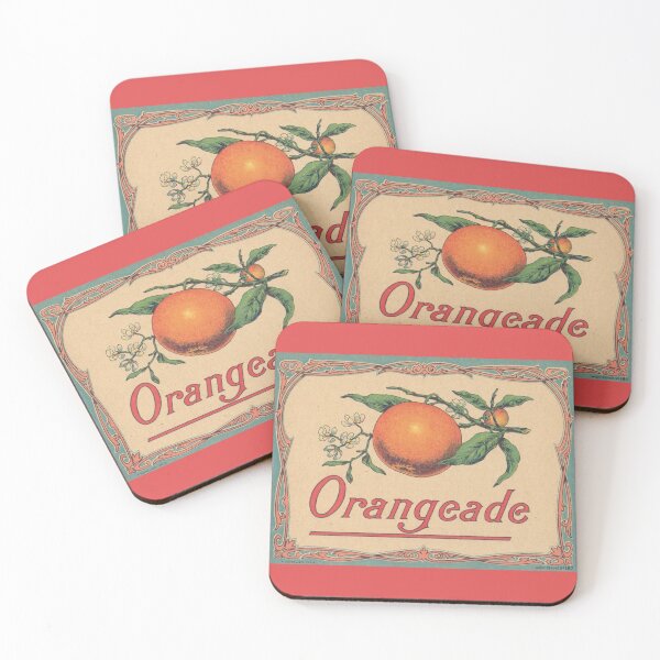 Item preview, Vintage Orangeade Poster designed and sold by BergamotTeapot.