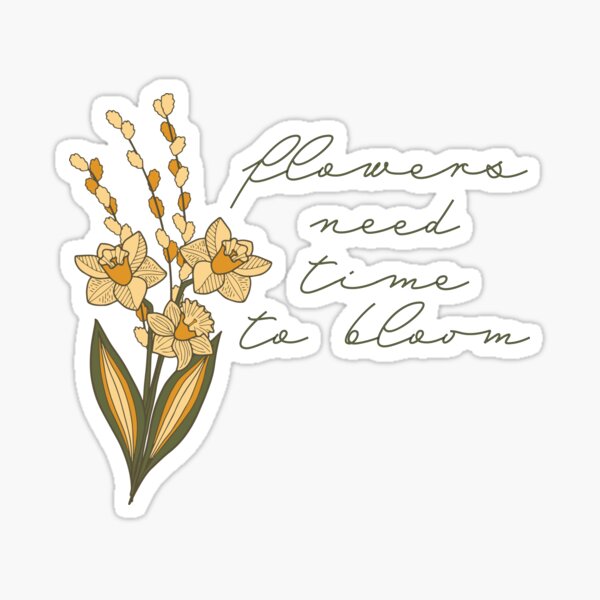 vintage bouquet - vintage floral pattern Sticker