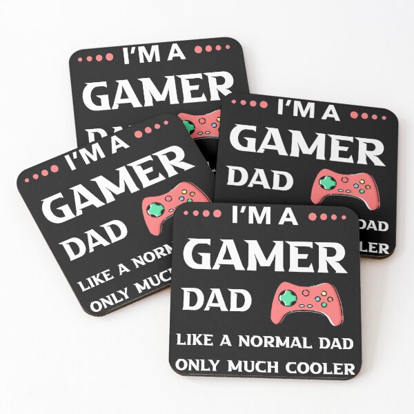 Item preview, I'M A GAMER DAD LIKE A NORMAL DAD ONLY MUCH COOLER designed and sold by AndrewPlus.