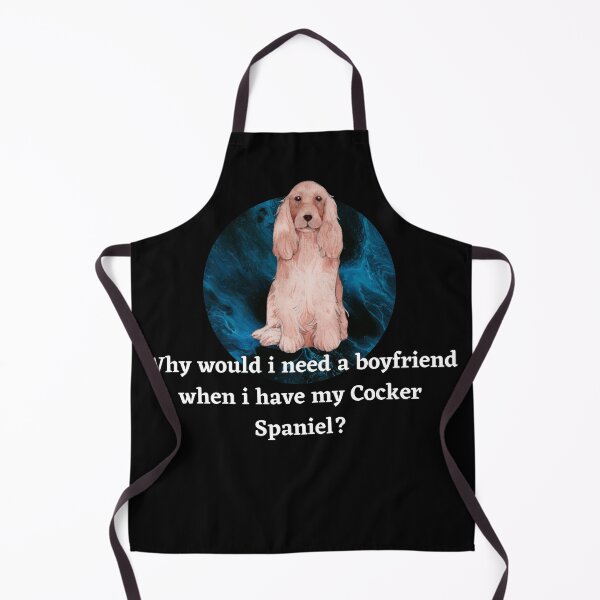 Item preview, Cocker Spaniel > Boyfriend (black) designed and sold by Share Your Passion.