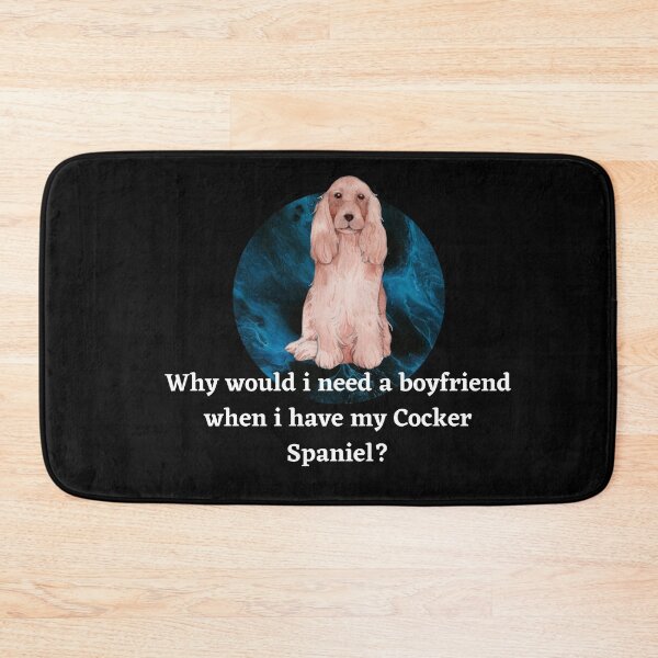 Item preview, Cocker Spaniel > Boyfriend (black) designed and sold by Share Your Passion.