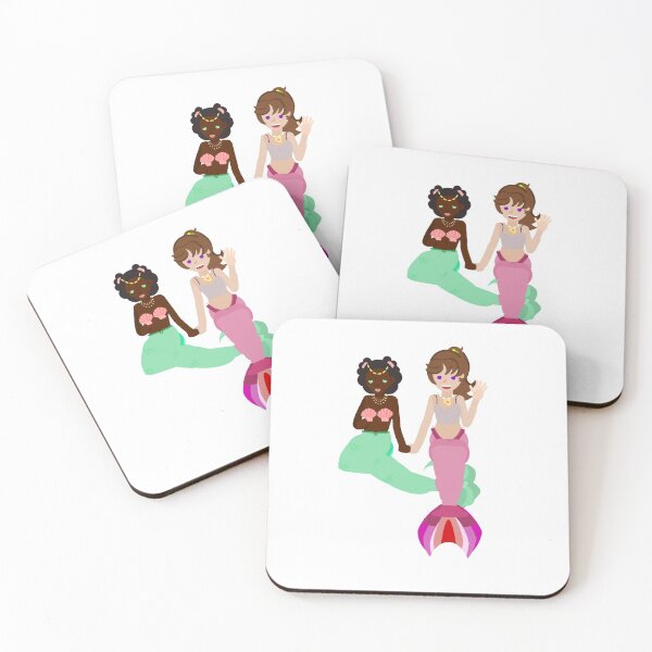 Item preview, Lesbian Pride Mermaids designed and sold by scrapdragon.