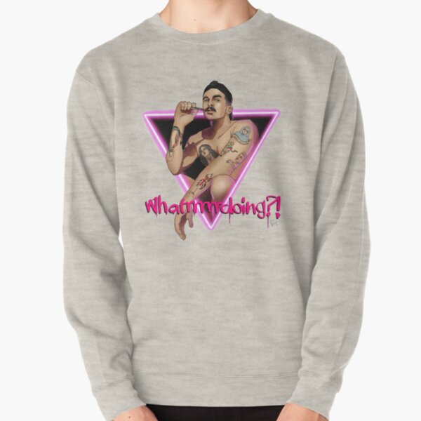 Whatrrrrrdoing?! Pullover Sweatshirt