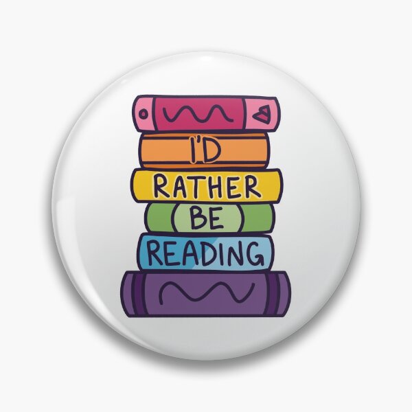 Item preview, i'd rather be reading (stack) designed and sold by flameandfeather.