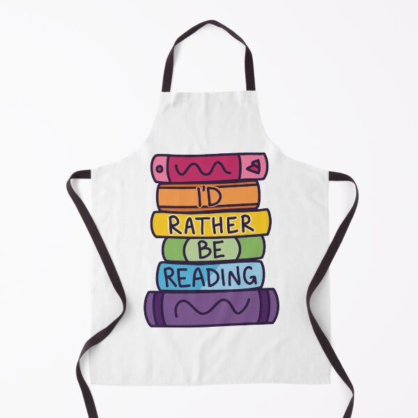 Item preview, i'd rather be reading (stack) designed and sold by flameandfeather.