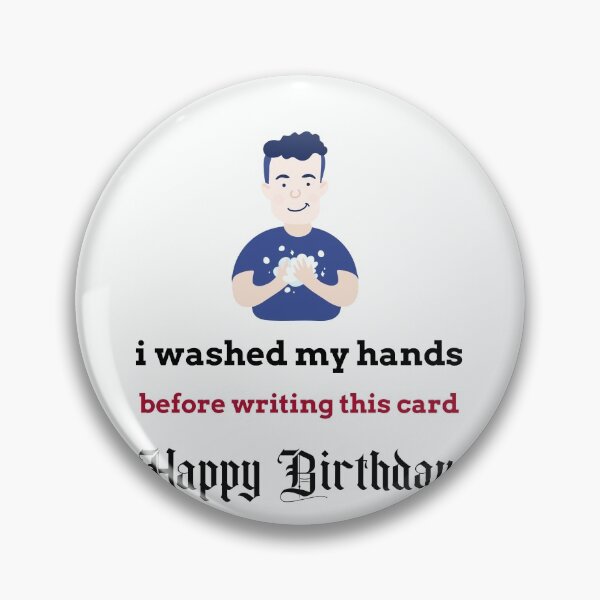 Item preview, Funny happy birthday during social distancing in year 2020 handwash designed and sold by helkav.
