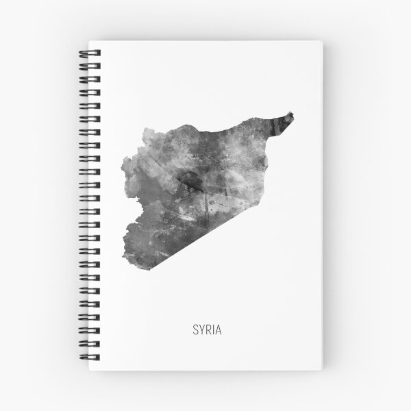 Item preview, Syria Watercolor Map designed and sold by ArtPrints.