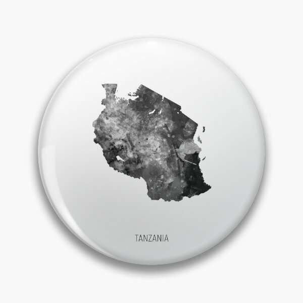 Item preview, Tanzania Watercolor Map designed and sold by ArtPrints.