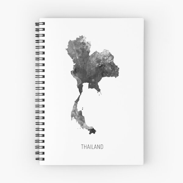 Item preview, Thailand Watercolor Map designed and sold by ArtPrints.