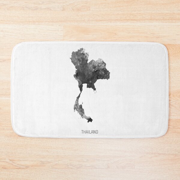 Item preview, Thailand Watercolor Map designed and sold by ArtPrints.