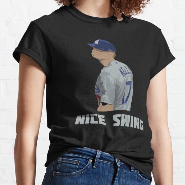 Women's Joe Kelly Los Angeles Dodgers Backer Slim Fit T-Shirt - Ash