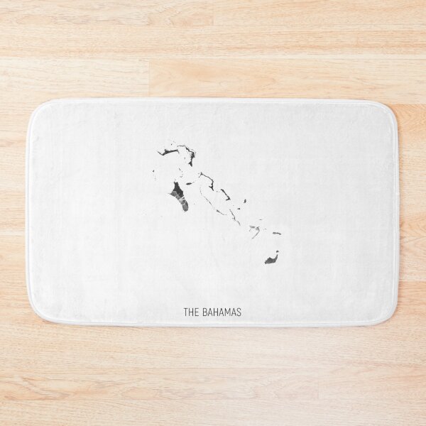 Item preview, The Bahamas Watercolor Map designed and sold by ArtPrints.
