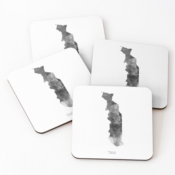 Item preview, Togo Watercolor Map designed and sold by ArtPrints.