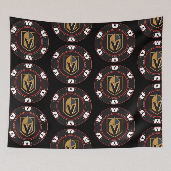Item preview, Poker Chip - Hockey in the Desert - Hockey is back - Hockey - Illustration designed and sold by VegasKnights.