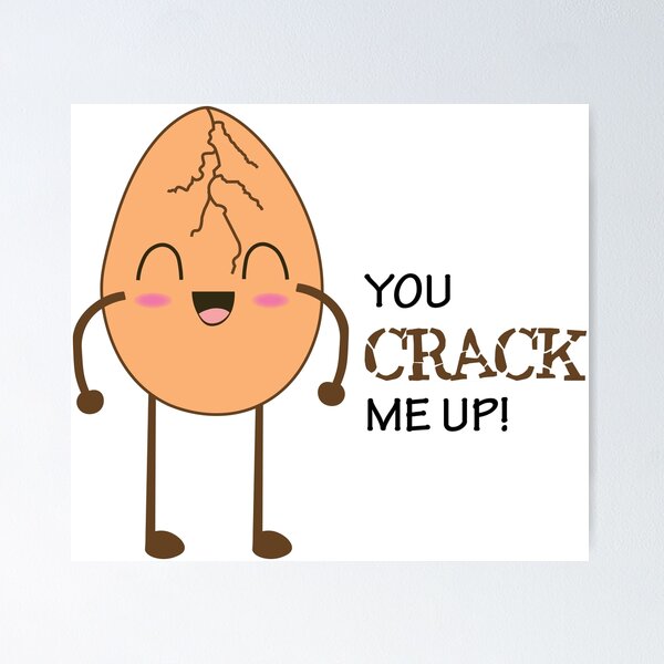 You Crack Me Up Funny Egg Yolk Cute Omelet Chicken' Men's Tri