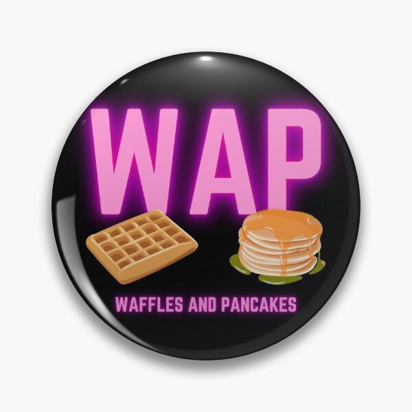 Aperçu de l'œuvre Gaufres et crêpes WAP créée et vendue par fusedtees.