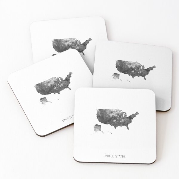 Item preview, United States Watercolor Map designed and sold by ArtPrints.