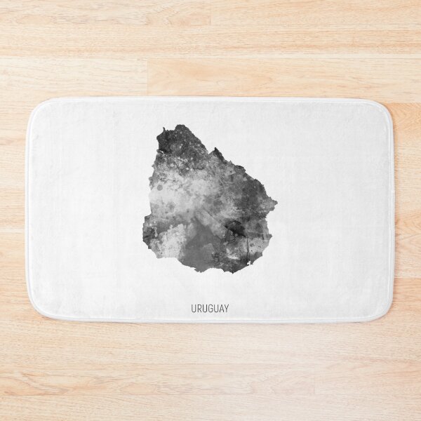 Item preview, Uruguay Watercolor Map designed and sold by ArtPrints.