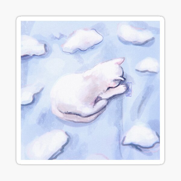 CAT STICKERS - Funny Cat Sticker Sheet – About A Cloud Co.