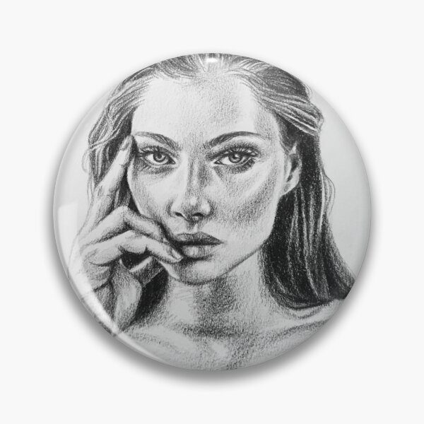Item preview, Moody Girl - Portrait designed and sold by Eleanor Ormerod.