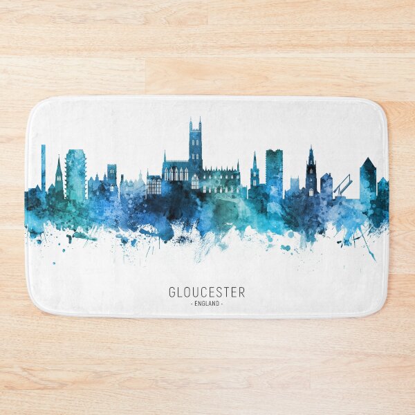 Item preview, Gloucester England Skyline designed and sold by ArtPrints.
