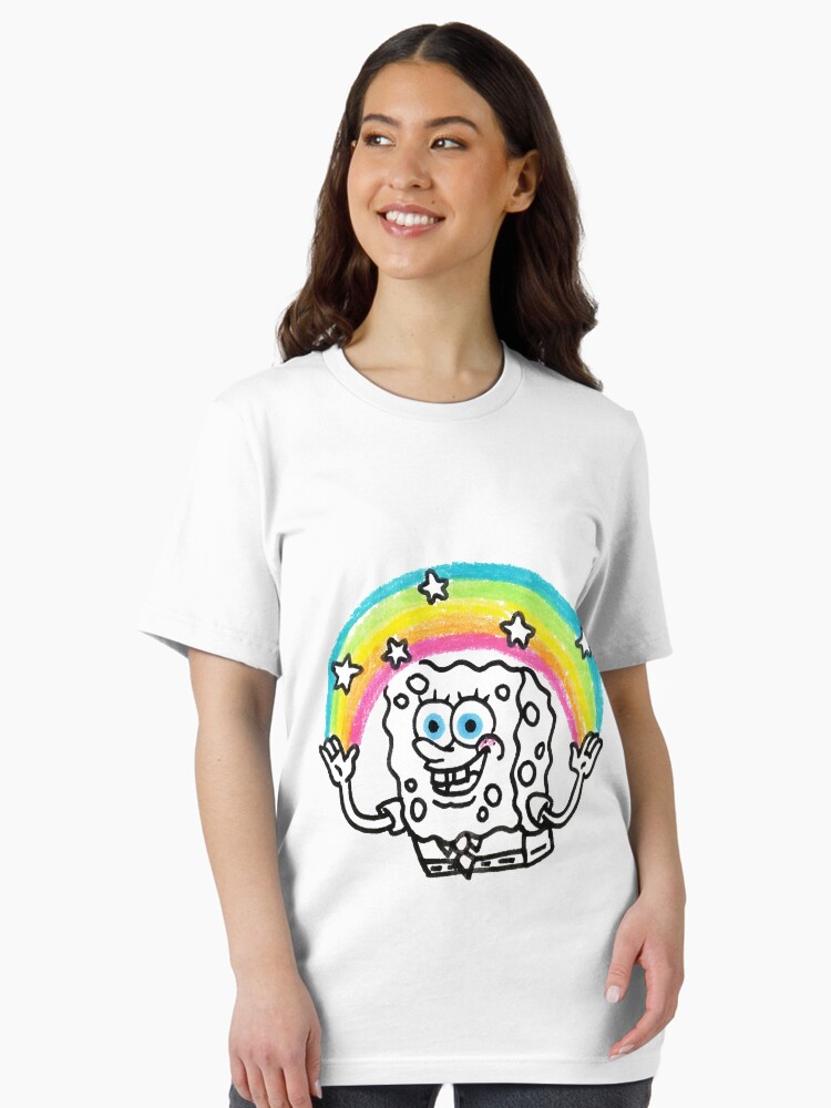 Camiseta esencial con la obra «Bob esponja ilustración propia