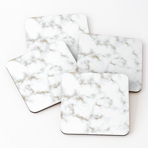 Item preview, minimal white marble with gold designed and sold by violetcho.