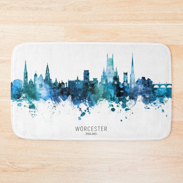 Item preview, Worcester England Skyline designed and sold by ArtPrints.