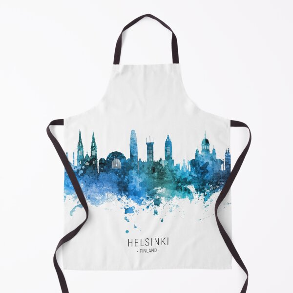 Item preview, Helsinki Finland Skyline designed and sold by ArtPrints.