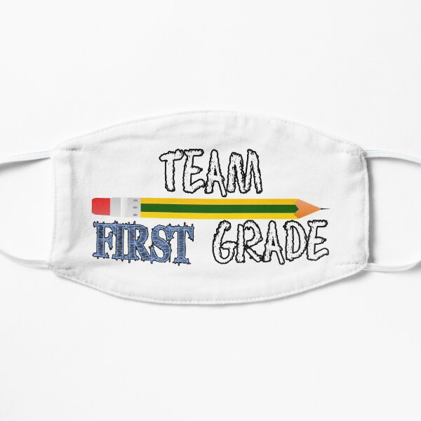 team first grade Flat Mask