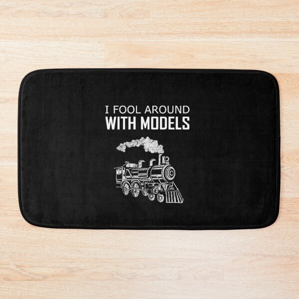 Item preview, I Fool Around With Models - Funny Train Gift designed and sold by Ibu83.