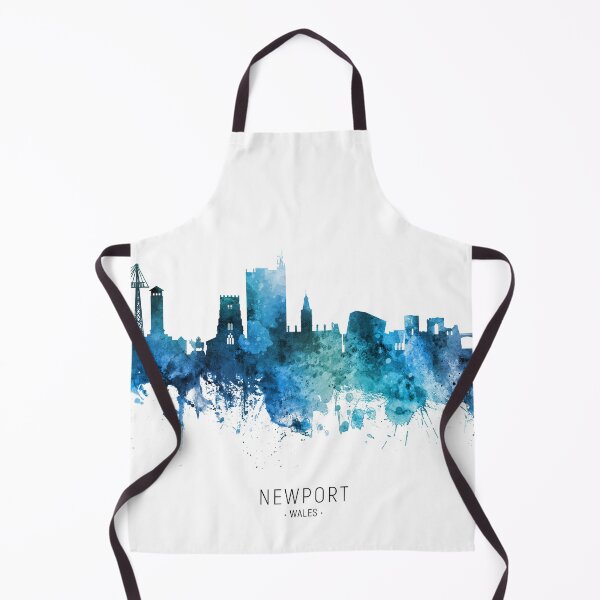 Item preview, Newport Wales Skyline designed and sold by ArtPrints.