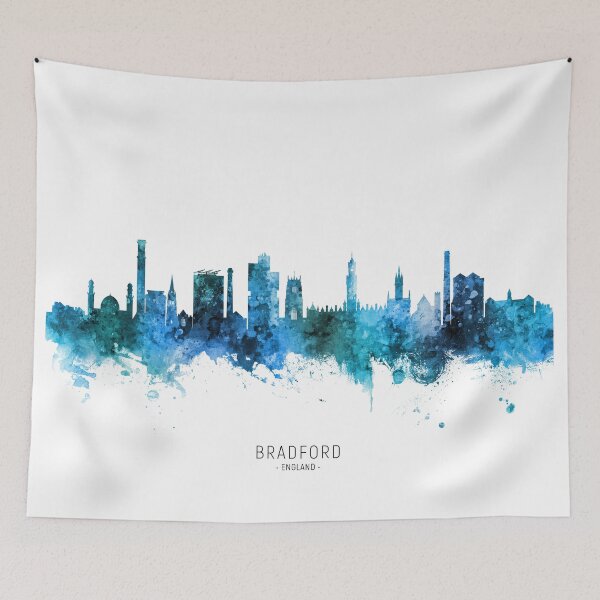 Item preview, Bradford England Skyline designed and sold by ArtPrints.
