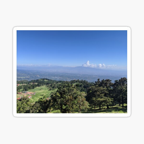 Costa Rican Horizon Sticker