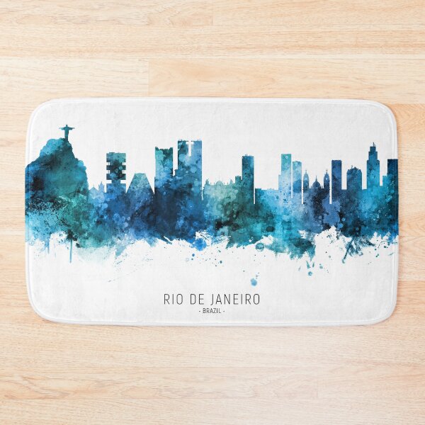 Item preview, Rio de Janeiro Brazil Skyline designed and sold by ArtPrints.