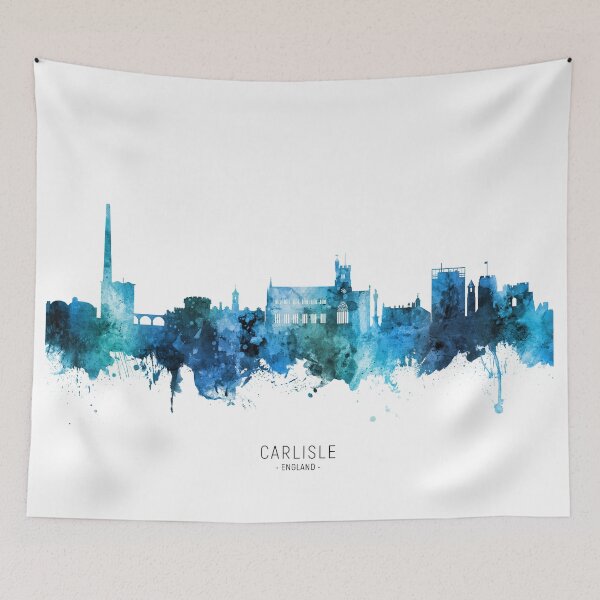 Artikelvorschau, Carlisle England Skyline entworfen und verkauft von ArtPrints.