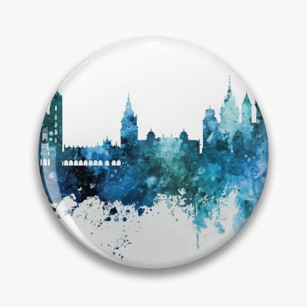 Item preview, Krakow Poland Skyline designed and sold by ArtPrints.